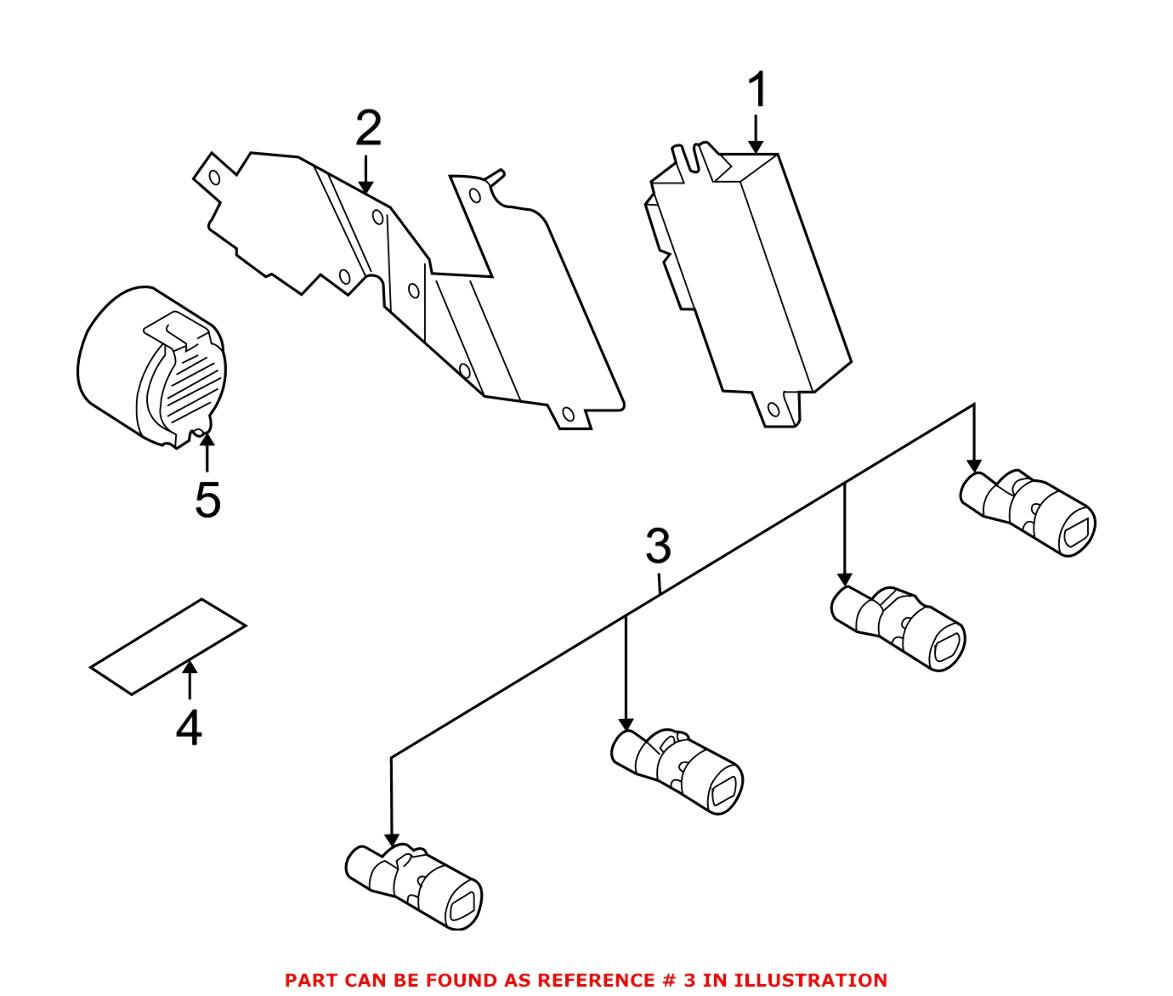 Park Assist Sensor - Rear